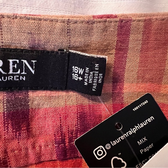 Ralph Lauren Geo Motif Wrap Skirt - Picture 6 of 6